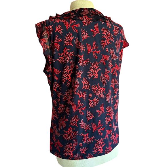 Womens Tops Size Large Bundle of Two Floral Sleeveless Summer Business Casual - Picture 2 of 8